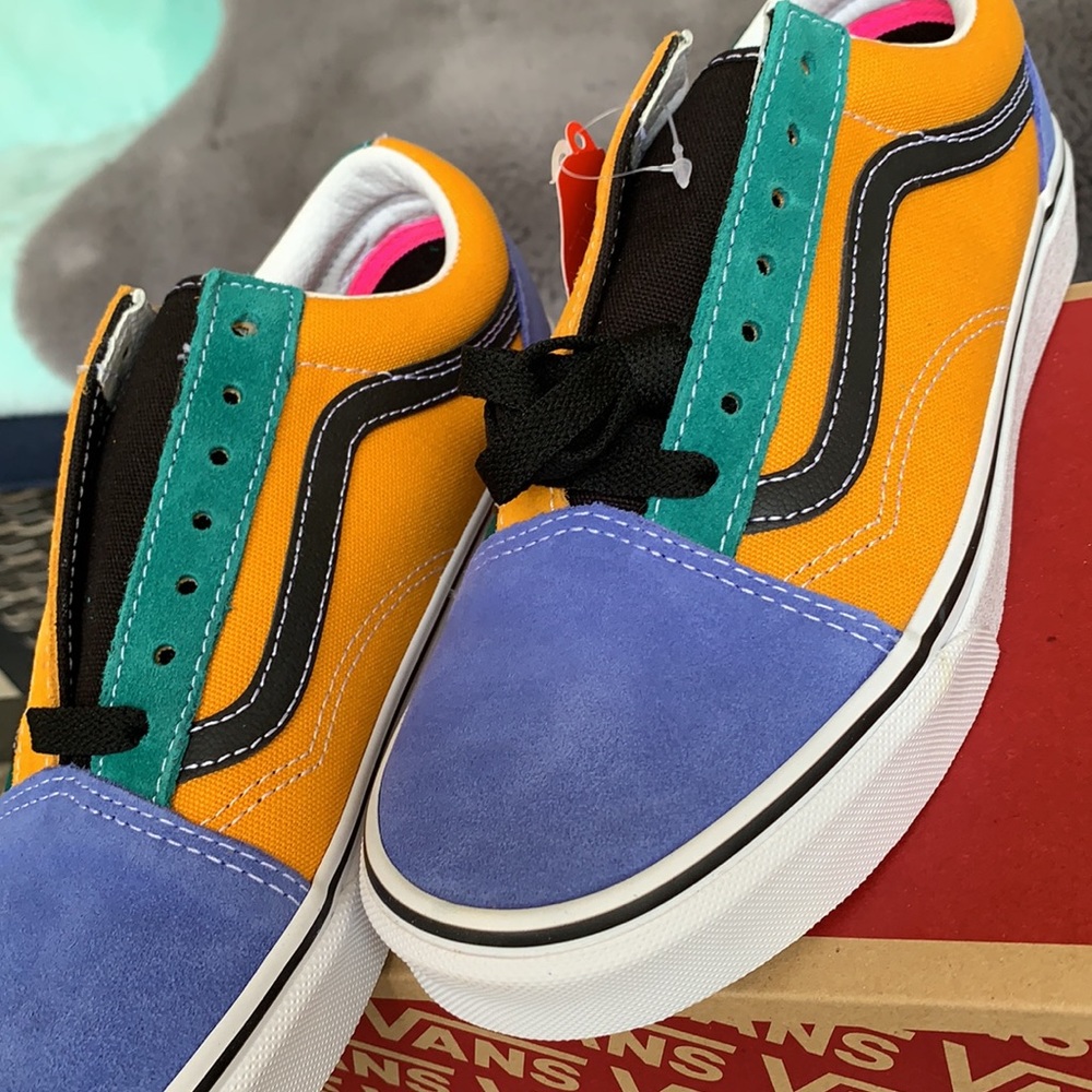 VANS OLD SKOOL MIX & MATCH Cdmmylw/Tdpl MENS - Picture 11 of 14